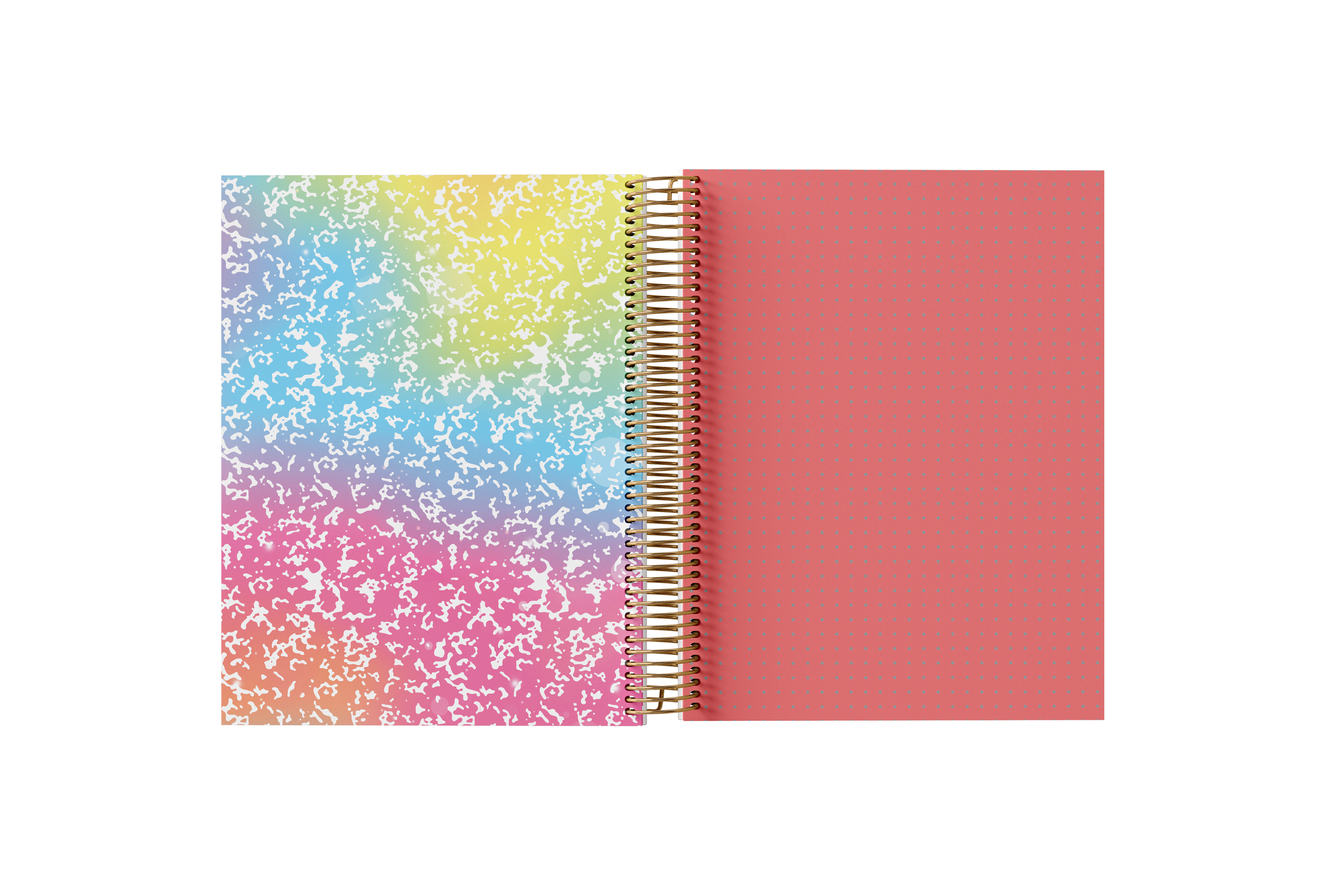 DOTTED Grid Paper Holographic Notebook by BERTEAU & Co.