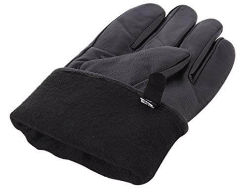 Reed Men's Genuine Leather Warm Lined Driving Gloves - Touchscreen Texting Compatible - Imported Apparel La Vie Bien Reed Men's Genuine Leather Warm Lined Driving Gloves - Touchscreen Texting Compatible - Imported
