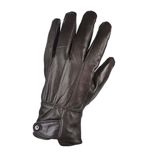 Reed Men's Genuine Leather Warm Lined Driving Gloves - Touchscreen Texting Compatible - Imported Apparel La Vie Bien Reed Men's Genuine Leather Warm Lined Driving Gloves - Touchscreen Texting Compatible - Imported