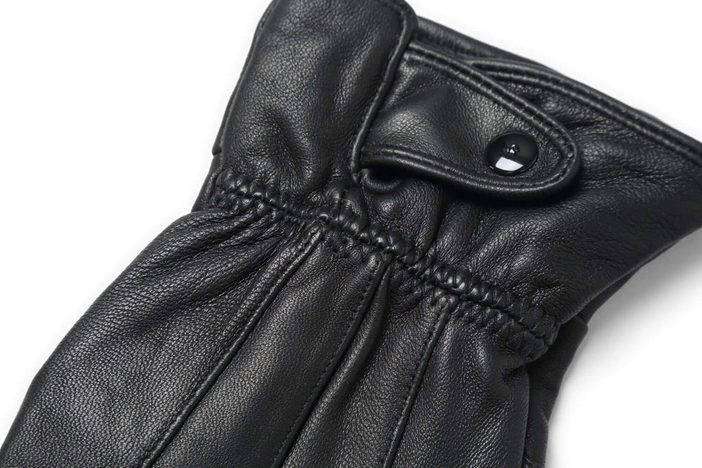 Reed Men's Genuine Leather Warm Lined Driving Gloves - Touchscreen Texting Compatible - Imported Apparel La Vie Bien Reed Men's Genuine Leather Warm Lined Driving Gloves - Touchscreen Texting Compatible - Imported
