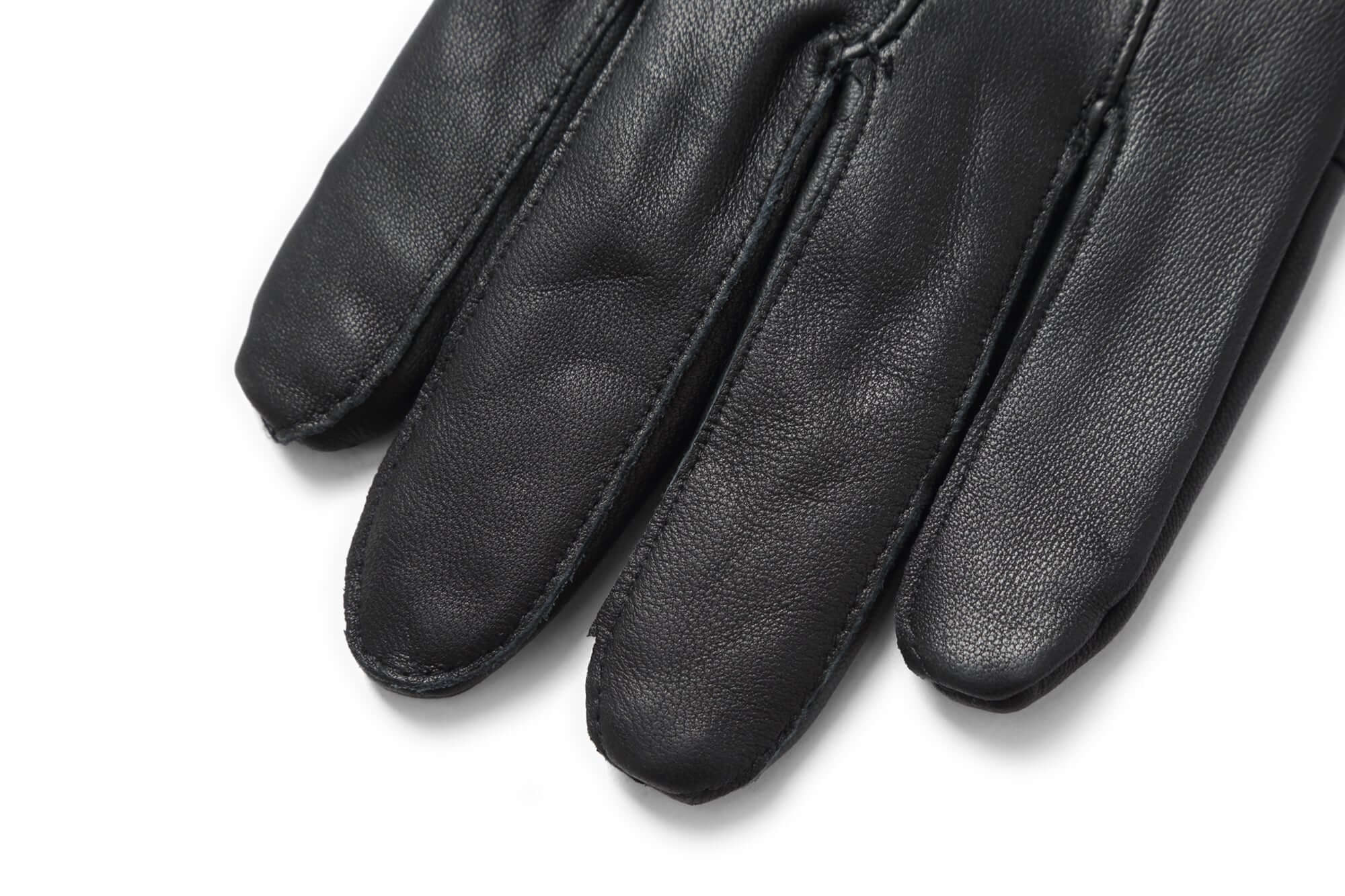 Reed Men's Genuine Leather Warm Lined Driving Gloves - Touchscreen Texting Compatible - Imported Apparel La Vie Bien Reed Men's Genuine Leather Warm Lined Driving Gloves - Touchscreen Texting Compatible - Imported