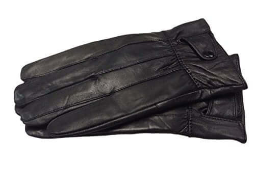 Reed Men's Genuine Leather Warm Lined Driving Gloves - Touchscreen Texting Compatible - Imported Apparel La Vie Bien Reed Men's Genuine Leather Warm Lined Driving Gloves - Touchscreen Texting Compatible - Imported