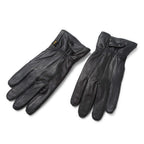 Reed Men's Genuine Leather Warm Lined Driving Gloves - Touchscreen Texting Compatible - Imported Apparel La Vie Bien Reed Men's Genuine Leather Warm Lined Driving Gloves - Touchscreen Texting Compatible - Imported