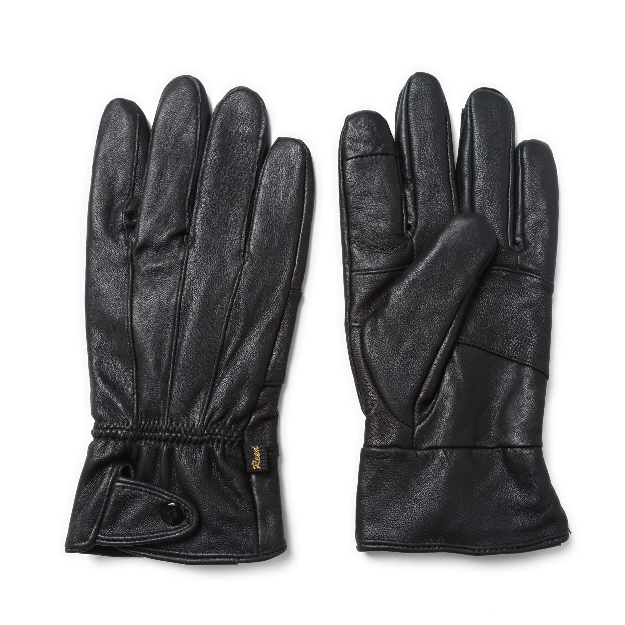 Reed Men's Genuine Leather Warm Lined Driving Gloves - Touchscreen Texting Compatible - Imported Apparel La Vie Bien Reed Men's Genuine Leather Warm Lined Driving Gloves - Touchscreen Texting Compatible - Imported