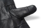 Reed Men's Genuine Leather Warm Lined Driving Gloves - Touchscreen Texting Compatible - Imported Apparel La Vie Bien Reed Men's Genuine Leather Warm Lined Driving Gloves - Touchscreen Texting Compatible - Imported