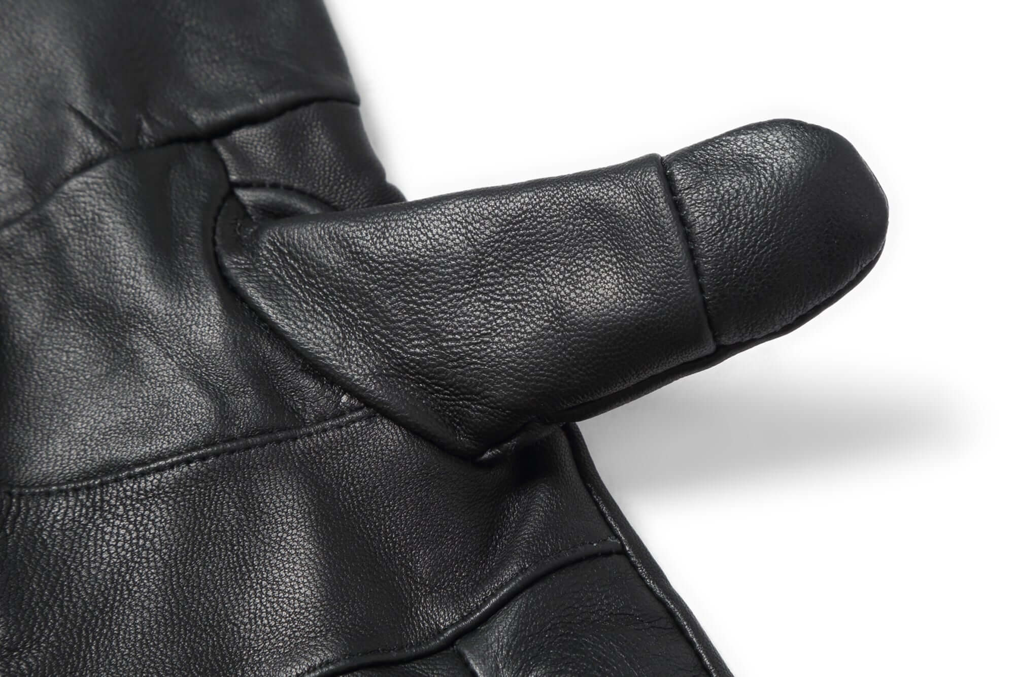 Reed Men's Genuine Leather Warm Lined Driving Gloves - Touchscreen Texting Compatible - Imported Apparel La Vie Bien Reed Men's Genuine Leather Warm Lined Driving Gloves - Touchscreen Texting Compatible - Imported