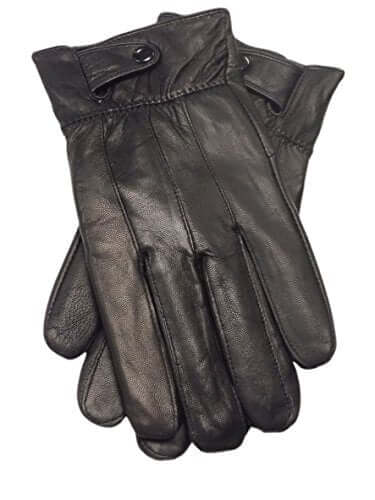 Reed Men's Genuine Leather Warm Lined Driving Gloves - Touchscreen Texting Compatible - Imported Apparel La Vie Bien Reed Men's Genuine Leather Warm Lined Driving Gloves - Touchscreen Texting Compatible - Imported