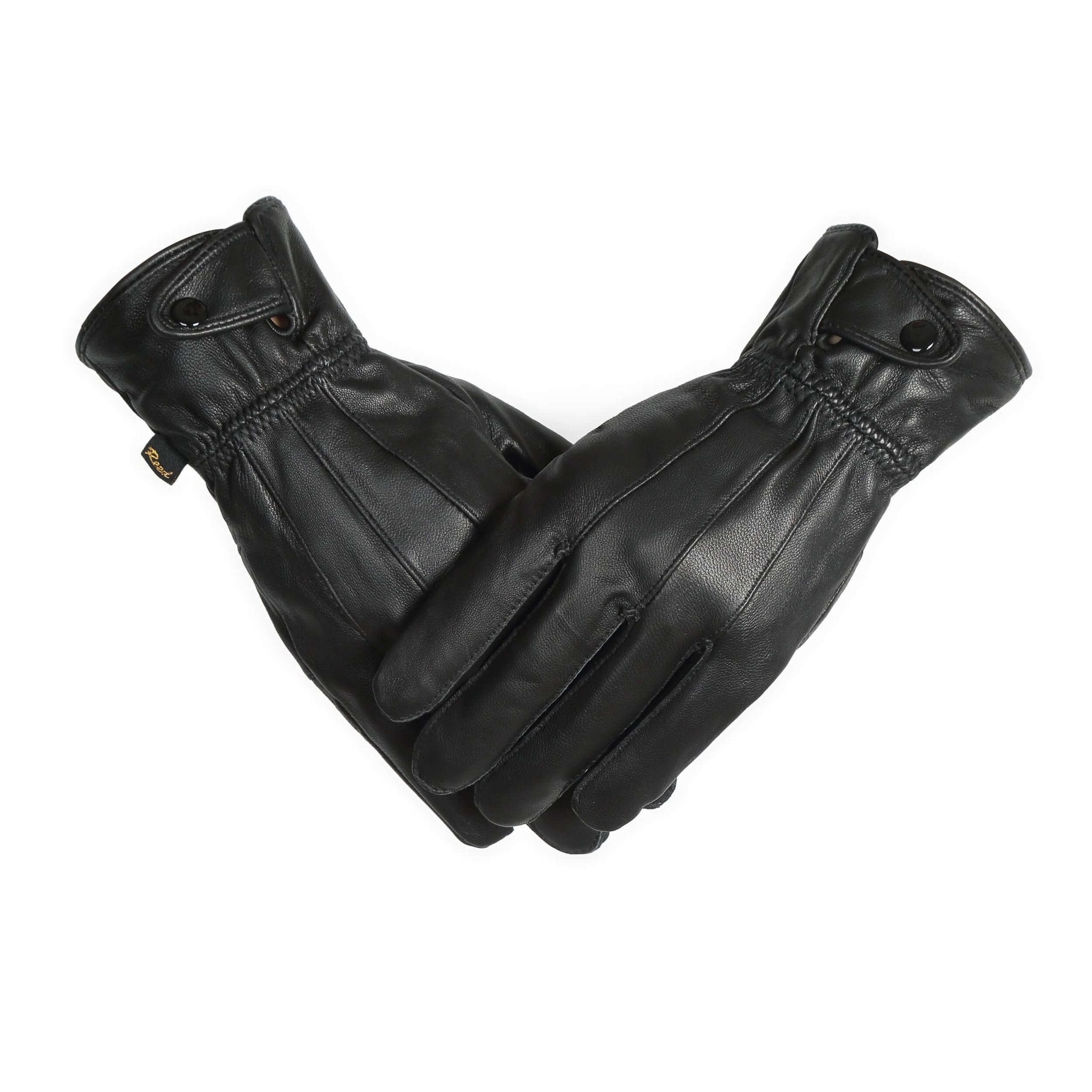 Reed Men's Genuine Leather Warm Lined Driving Gloves - Touchscreen Texting Compatible - Imported Apparel La Vie Bien Reed Men's Genuine Leather Warm Lined Driving Gloves - Touchscreen Texting Compatible - Imported