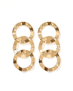 Reese Statement Earrings - Gold