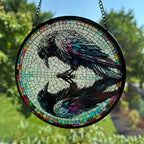 Reflections Raven Suncatcher Gifts La Vie Bien Reflections Raven Suncatcher