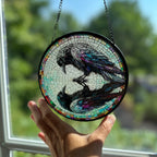 Reflections Raven Suncatcher Gifts La Vie Bien Reflections Raven Suncatcher