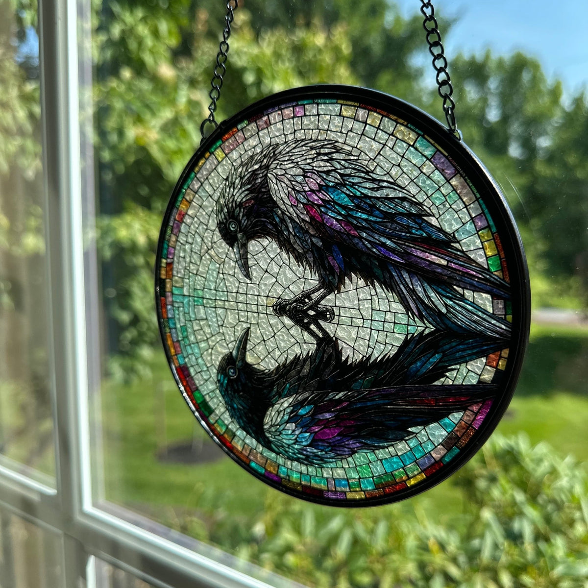 Reflections Raven Suncatcher Gifts La Vie Bien Reflections Raven Suncatcher