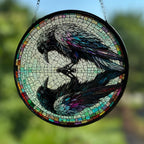 Reflections Raven Suncatcher Gifts La Vie Bien Reflections Raven Suncatcher