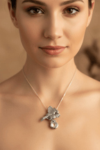 Regal Owl Necklace in Sterling Silver Pendant La Vie Bien Regal Owl Necklace in Sterling Silver