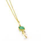 Regency Drop Pendant Necklace by Fair Anita