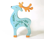 Reindeer Figurine Toy by PoppyBabyCo