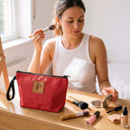 Ren Canvas Makeup Bags, Cosmetic and Toiletry Pouch Pouches La Vie Bien Ren Canvas Makeup Bags, Cosmetic and Toiletry Pouch