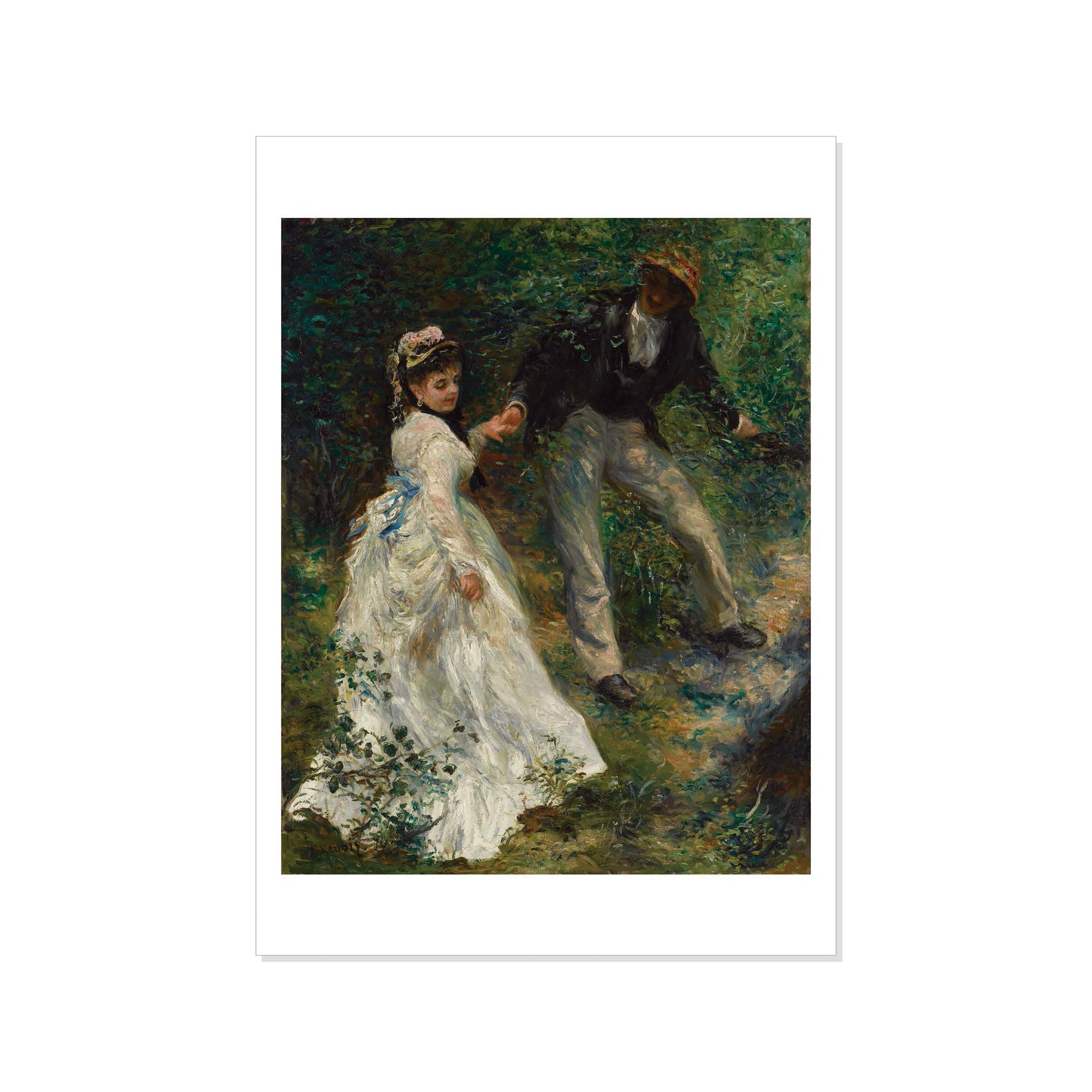 Renoir - La Promenade - Postcard STATIONERY La Vie Bien Renoir - La Promenade - Postcard