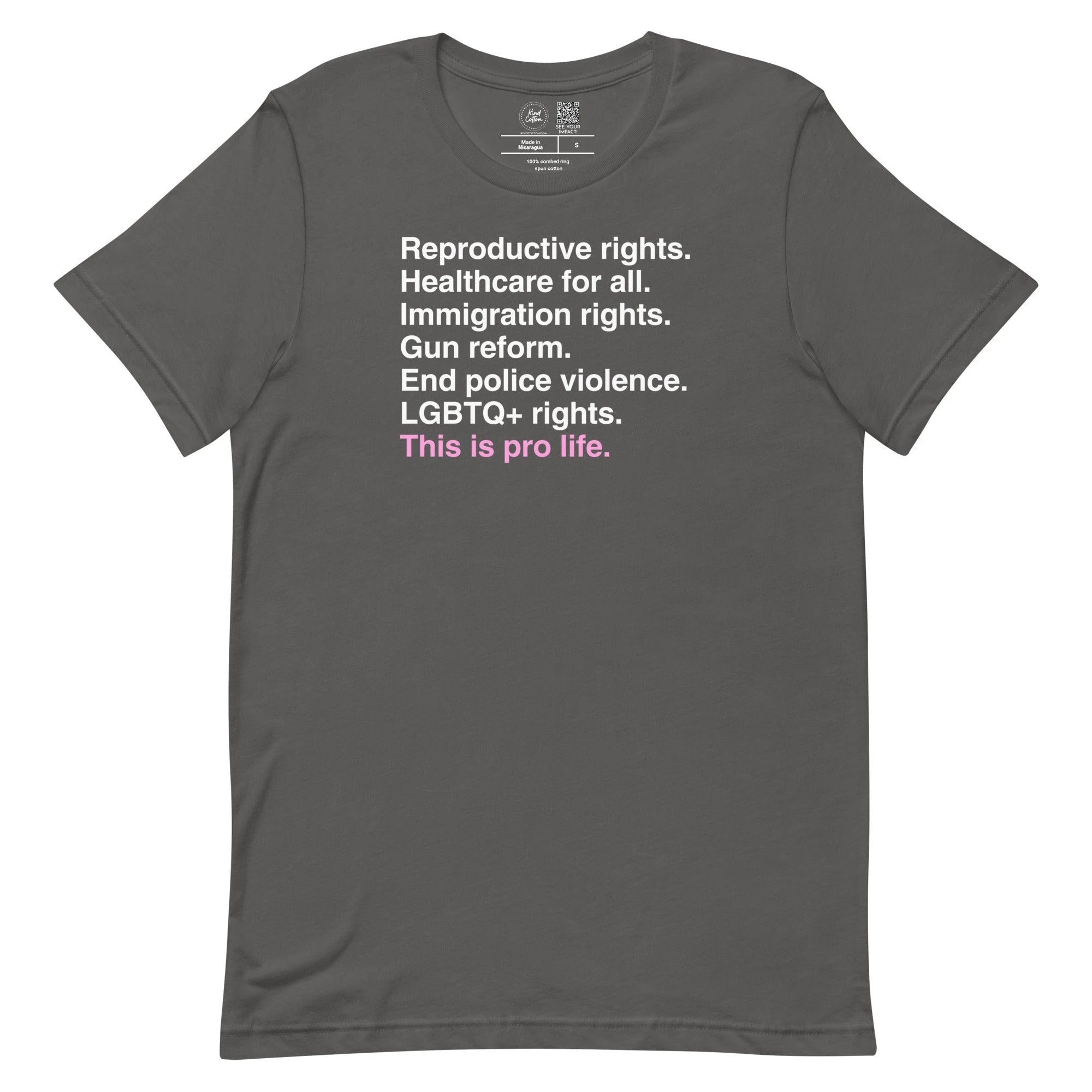 Reproductive Rights Classic Tee by Kind Cotton