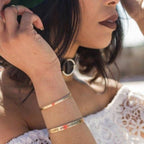 RESILIENT Skinny Cuff Bracelet Bracelets La Vie Bien RESILIENT Skinny Cuff Bracelet