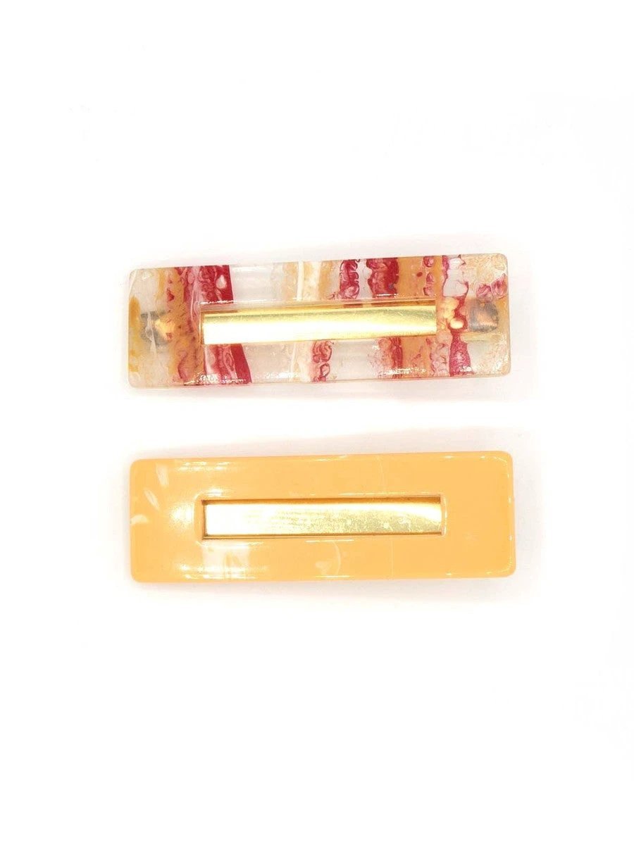 Resin Hair Clips by Fair Anita