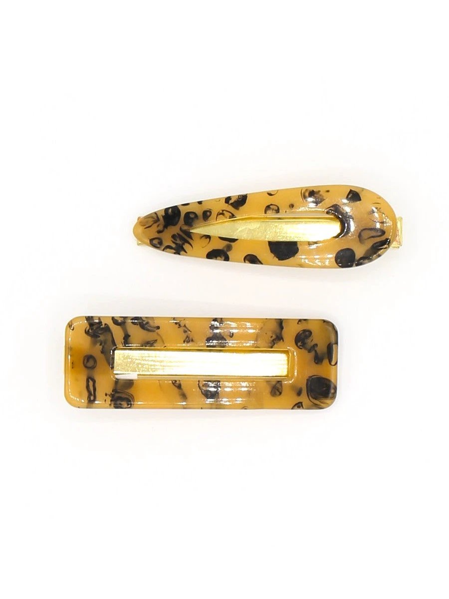 Resin Hair Clips by Fair Anita
