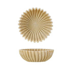 Resin Pleated Bowl by White Cliff Studio
