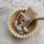 Resin Pleated Bowl by White Cliff Studio