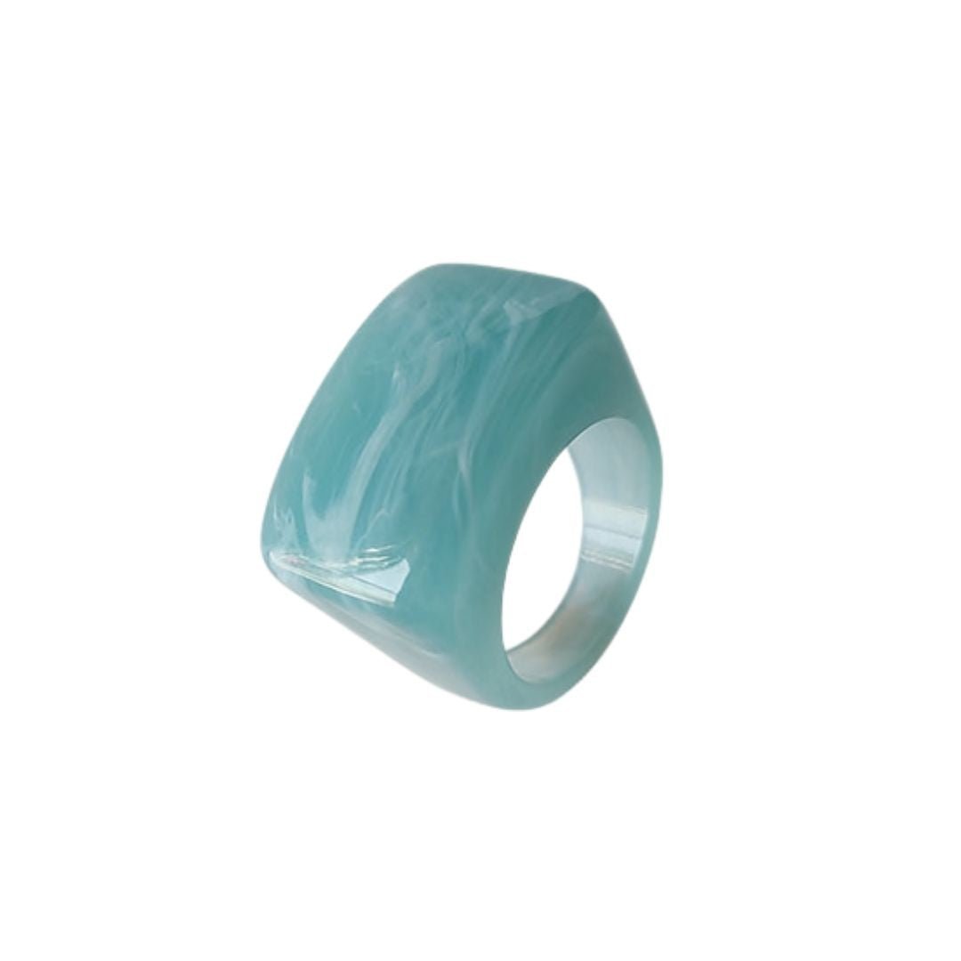 Resin Swirl Statement Ring (7 Colorways)