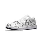 RESIST multilingual Unisex Low Top Leather Sneakers for protests, activism
