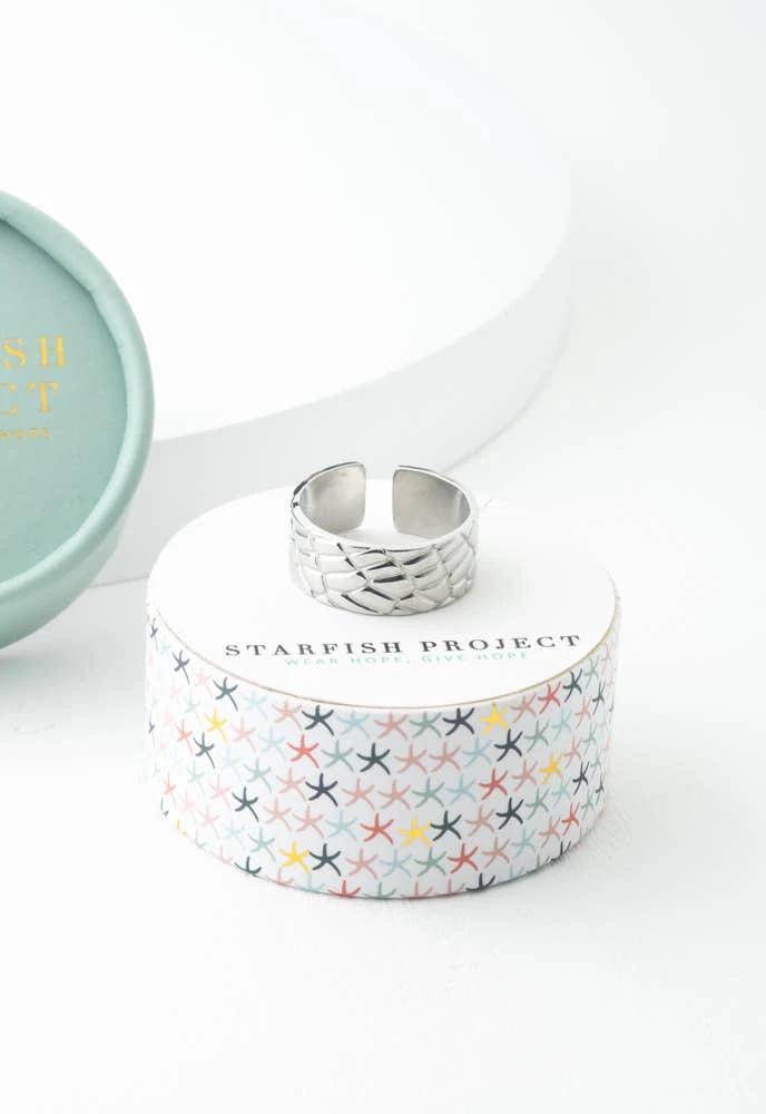 Restore Hope Silver Ring by Ethical Trade Co
