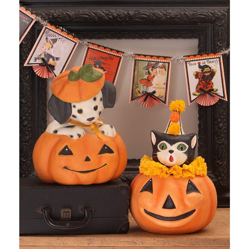 Retro Halloween Garland by Bethany Lowe Designs Seasonal & Holiday Decorations La Vie Bien Retro Halloween Garland by Bethany Lowe Designs