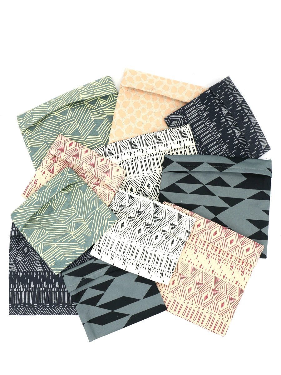 Reusable Organic Cotton Snack Bags by Fair Anita