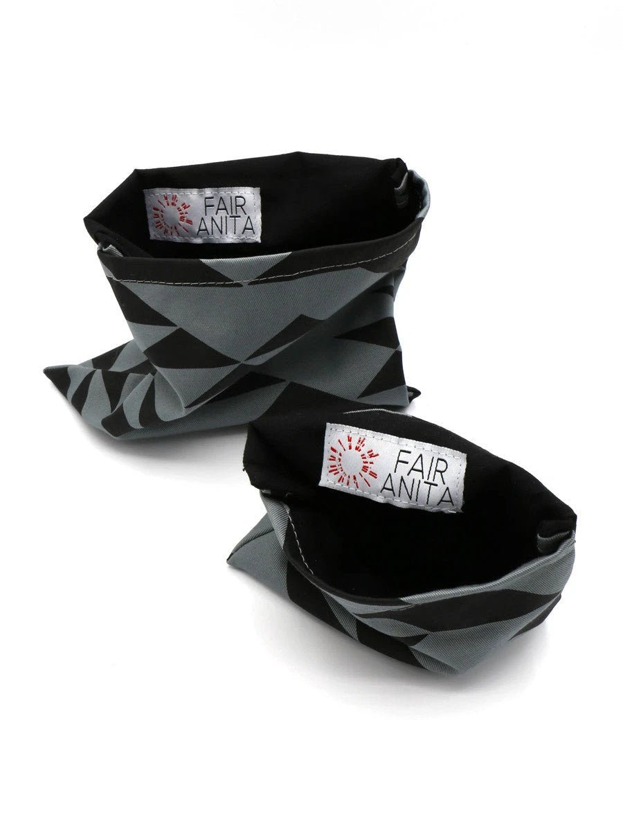 Reusable Organic Cotton Snack Bags by Fair Anita