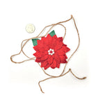 Reusable Poinsettia Gift Bow by Upavim Crafts