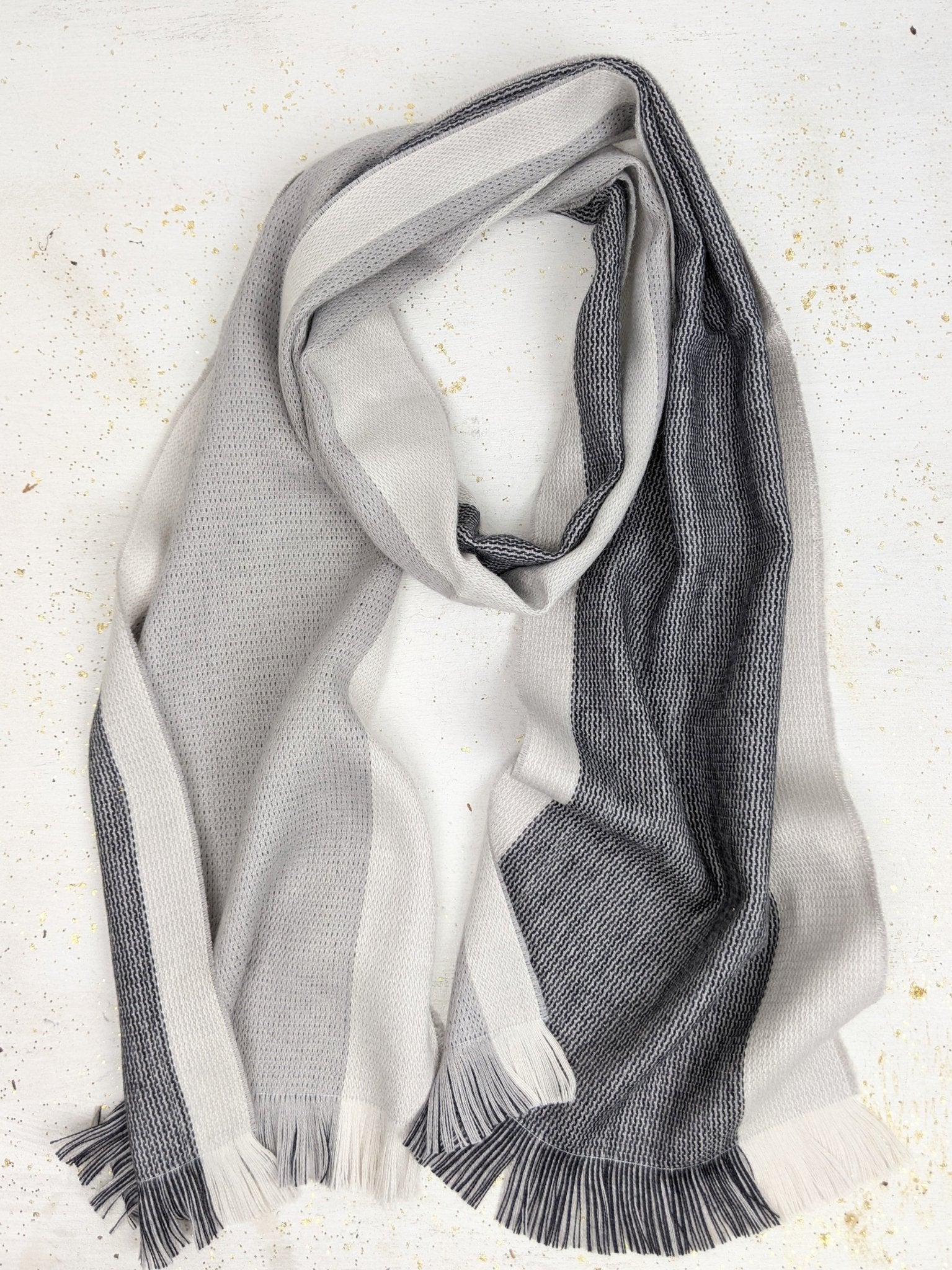 Reversible Alpaca Highland Scarf