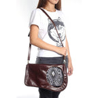 Reversible Geometric Leather Shoulder | Crossbody Bag - Thailand Bags La Vie Bien Reversible Geometric Leather Shoulder | Crossbody Bag - Thailand