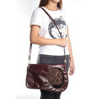 Reversible Geometric Leather Shoulder | Crossbody Bag - Thailand Bags La Vie Bien Reversible Geometric Leather Shoulder | Crossbody Bag - Thailand