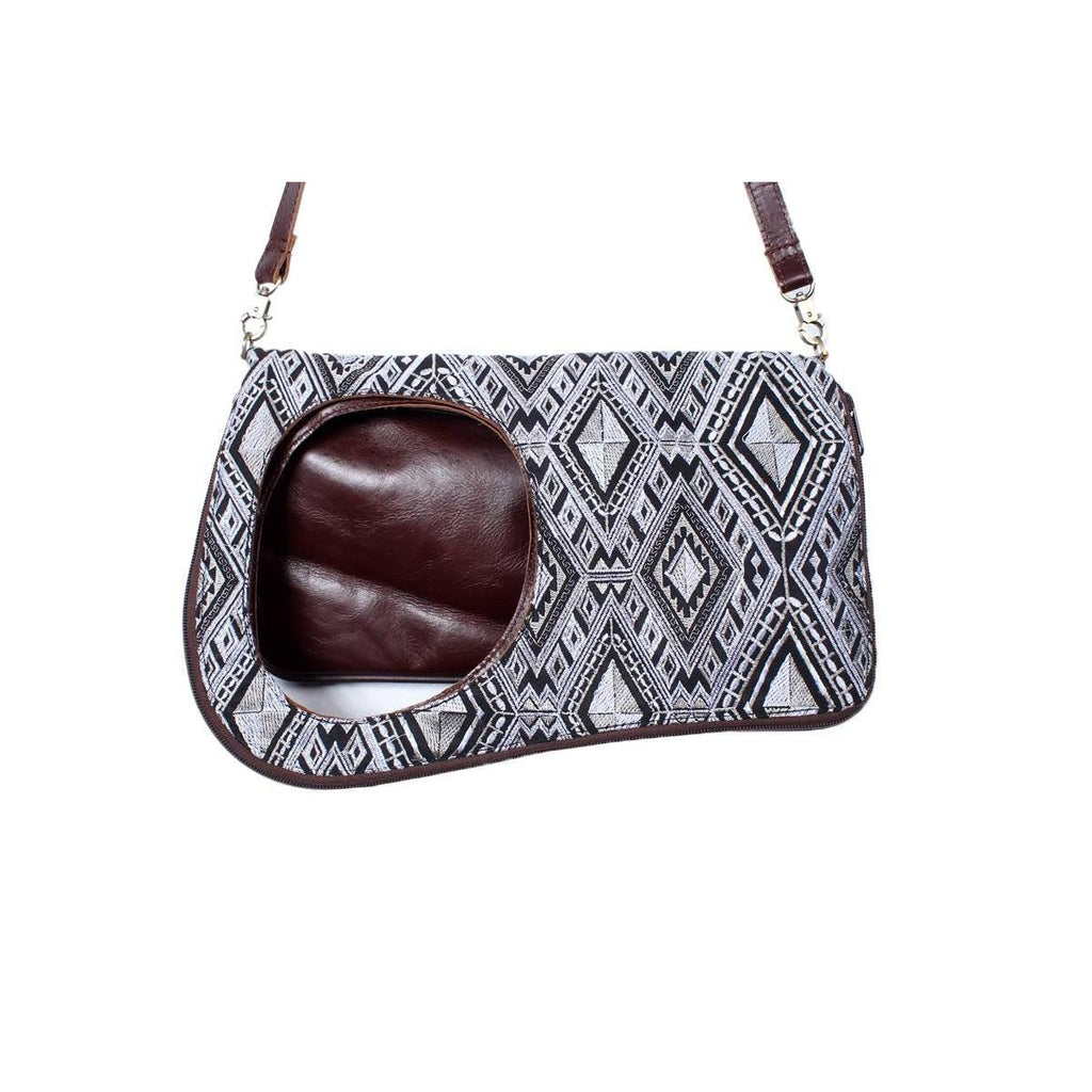 Reversible Geometric Leather Shoulder | Crossbody Bag - Thailand Bags La Vie Bien Reversible Geometric Leather Shoulder | Crossbody Bag - Thailand