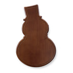 Reversible Snowman Sectioned Serving Tray with Knife Core La Vie Bien Reversible Snowman Sectioned Serving Tray with Knife