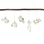 Reycycled Glass Animal Ornaments La Vie Bien Reycycled Glass Animal Ornaments