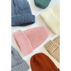 Ribbed Beanie Hat for Kids by Polished Prints