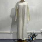 Ribbed Knit Maxi Dress(MS443)