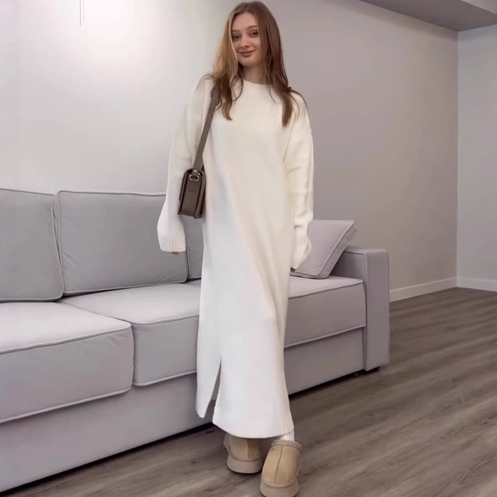 Ribbed Knit Maxi Dress(MS443) La Vie Bien Ribbed Knit Maxi Dress(MS443)