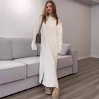 Ribbed Knit Maxi Dress(MS443) La Vie Bien Ribbed Knit Maxi Dress(MS443)