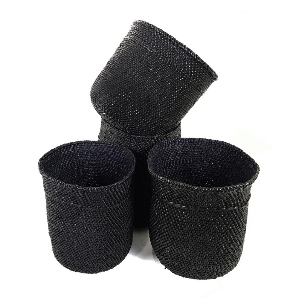 Rich Black Iringa Baskets La Vie Bien Rich Black Iringa Baskets