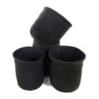 Rich Black Iringa Baskets La Vie Bien Rich Black Iringa Baskets