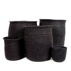 Rich Black Iringa Baskets La Vie Bien Rich Black Iringa Baskets