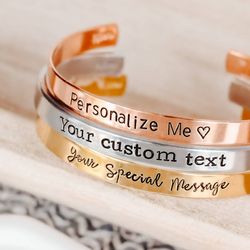 RIDE OR DIE Cuff Bracelet Stamped Cuffs La Vie Bien RIDE OR DIE Cuff Bracelet