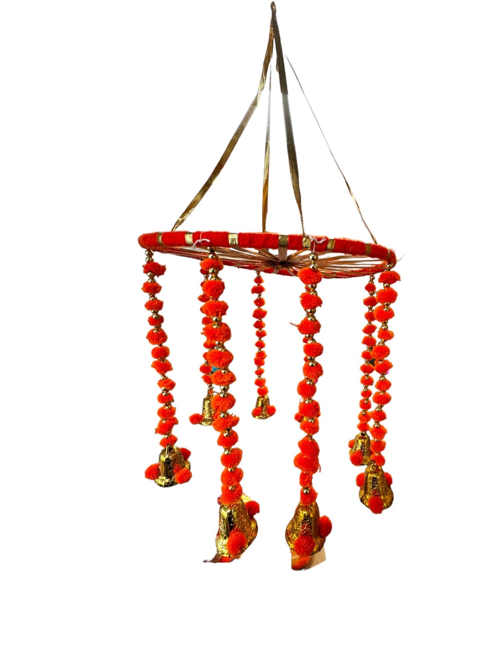 Ring, Pom Pom & Bell Jhoomar Festive Decor La Vie Bien Ring, Pom Pom & Bell Jhoomar
